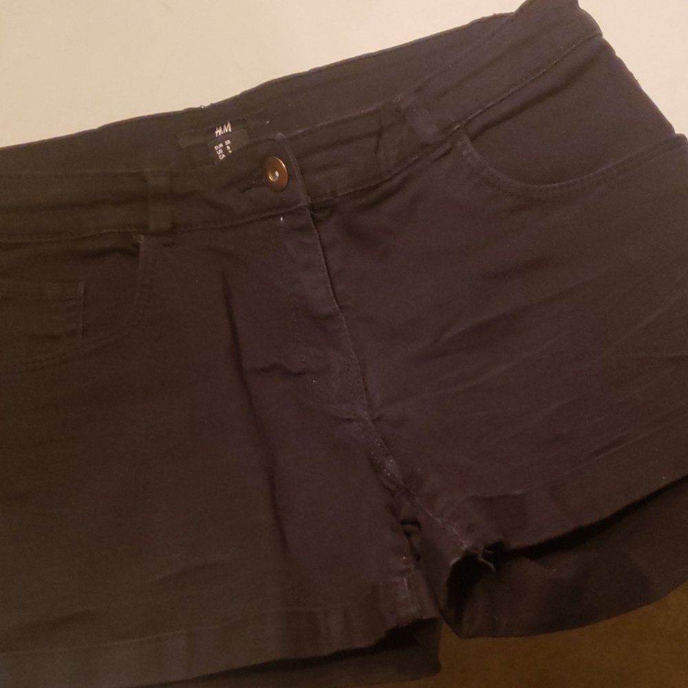 Black shorts